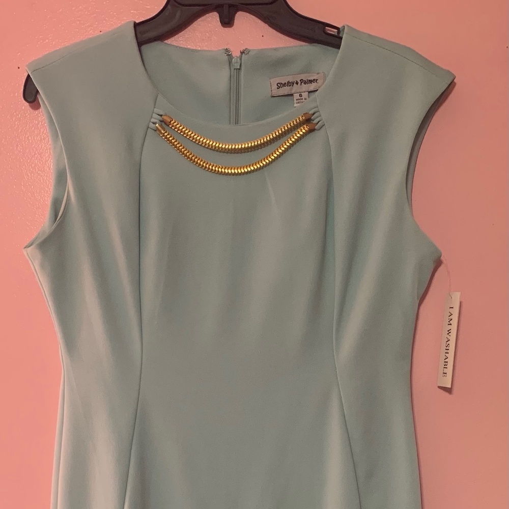 Elegant, Brand New Shelby & Palmer Turquoise Dress